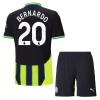 Maglia ufficiale Manchester City Bernardo 20 Trasferta 2024-25 per Bambino